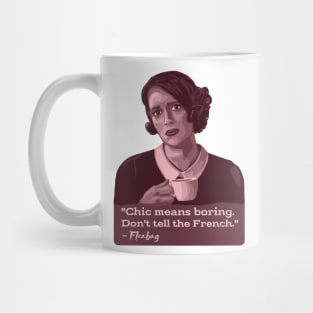 Fleabag Portrait and Quote Mug